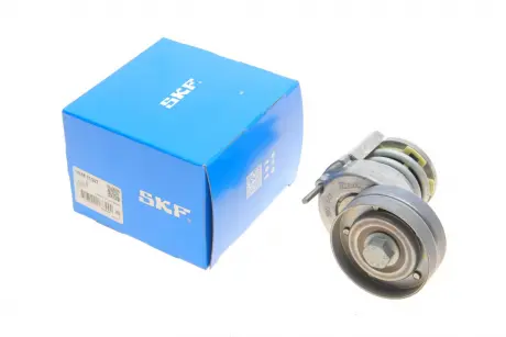 Натяжитель ремня AUDI / SEAT / SKODA / VW A3 / Leon / Fabia / Octavia / Superb / Golf / Passat / Touran "1,2 / 1,6L" 02 >> SKF VKM31047