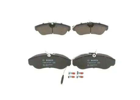 Гальмівні колодки дискові CITROEN Jumper 1.9,2.5Diesel / FIAT DUCATO 18,4x4 2.5,2.8TD / PEUGEOT Boxer 2 BOSCH 0986424031