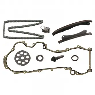 К-т привода ГРМ CITROEN / FIAT / FORD / OPEL / PEUGEOT &quot;1,3CDTI&quot; Simplex &quot;звеньев-&quot; 120 шт. (9 in 1) &quot;03 &gt;&gt; FEBI 49622 (фото 1)