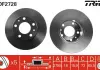 Диск тормозной (1 шт.) CITROEN - FIAT - PEUGEOT Jumper 27 / Jumper 31 / Relay / Relay 1000 / TRW DF2728 (фото 3)