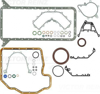 Комплект прокладок блок картер-двигателя BMW 5 (E34, E39), 7 (E32, E38) 3,0-4,0 92-03 VICTOR REINZ 08-31828-01 (фото 1)