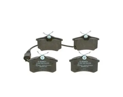 Гальмівні колодки дискові SEAT / VW Ibiza / Polo \ '\' R \ '\' 1.2-1.9TDI \ '\' >> 07 PR2 BOSCH 0986495239 (фото 1)