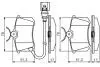Гальмівні колодки дискові SEAT / VW Ibiza / Polo \ '\' R \ '\' 1.2-1.9TDI \ '\' >> 07 PR2 BOSCH 0986495239 (фото 6)