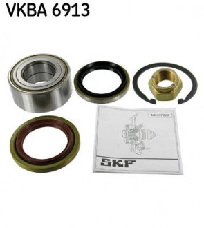 Подшипник ступицы, комплект MITSUBISHI Carisma / Space Star "F" 1,3 / 1,9L "95-06 SKF VKBA6913