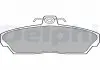 Тормозные колодки дисковые HONDA / ROVER Civic / 25/45/200/400/800 \ &#039;\&#039; F \ &#039;\&#039; 91-06 Delphi LP911 (фото 1)