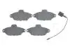 Тормозные колодки дисковые FIAT / FORD / LANCIA 500 / Panda / Punto / Ka \ '\' F \ '\' 07 >> 0986494115