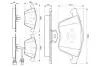 Тормозные колодки дисковые AUDI / VW S3 / TT / Leon / Passat / Golf IV / V \ &#039;\&#039; F \ &#039;\&#039; &gt;&gt; 08 BOSCH 0986494103 (фото 5)