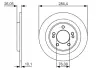 Тормозной диск HYUNDAI / KIA i30 / Elantra MD / Cee \ &#039;d \&#039; \ &#039;R \&#039; \ &#039;1,0-1,6 \&#039; \ &#039;11 &gt;&gt; BOSCH 0986479A47 (фото 8)