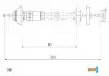 Трос сцепления CIROEN / PEUGEOT Berlingo / Partner all gear BE4R "1,6-1,9D" 07 >> 07.0181