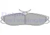 Тормозные колодки дисковые FORD / NISSAN Maverick / Serena / Terrano II / Vanette "F LP847