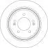 Диск тормозной (1 шт.) HYUNDAI / KIA Grandeur / Optima / Soul &quot;R D = 284mm&quot; 11 &gt;&gt; TRW DF7953 (фото 2)