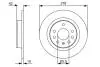 Гальмівний диск CHEVROLET / OPEL Astra / Zafira / \ '\' R \ '\' 1.6-2.2 \ '\' 04-15 0986479515