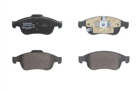 Тормозные колодки дисковые FIAT / JEEP 500X / Renegade \ &#039;\&#039; 1.3-1.6 \ &#039;\&#039; 14 &gt;&gt; BOSCH 0986494826 (фото 1)