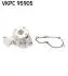 Водяной насос HYUNDAI / KIA i10 / i20 / i30 / Ceed / Picanto / Rio "1,2-1,4" 08 >> SKF VKPC95905 (фото 1)
