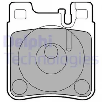 Тормозные колодки дисковые MERCEDES E (W210) / S (W140) / SL (R129) "R" 91-03 Delphi LP841