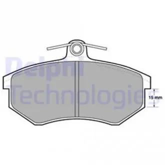 Гальмівні колодки дискові AUDI / VW A3 / S3 / TT / Bora / Golf IV / Sharan "95 >> Delphi LP429