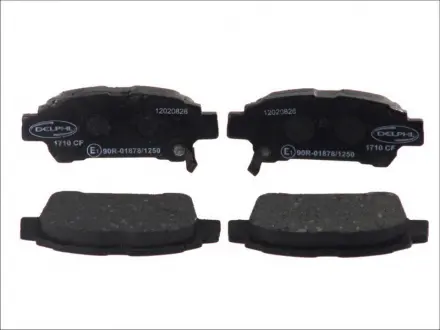 Тормозные колодки дисковые TOYOTA Previa / Avensis Verso "R" 00-05 Delphi LP1710