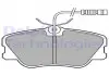 Тормозные колодки дисковые MERCEDES 190 (W201) / E (W124) "F" 84-95 LP608