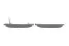 Тормозные колодки дисковые MITSUBISHI L 300 L200 Pajero 2.5 -01 BOSCH 0986460978 (фото 3)