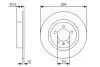 Тормозной диск OPEL Adam / Corsa \ &#039;\&#039; R \ &#039;\&#039; 1,0-1,7 \ &#039;\&#039; 09 &gt;&gt; PR2 BOSCH 0986479S88 (фото 1)