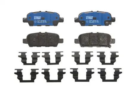 Тормозные колодки дисковые NISSAN Leaf (ZE0) Electric "R" 10 >> TRW GDB3508BTE