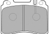 Тормозные колодки дисковые MERCEDES E (W124) / SL (R129) "F" 89-99 LP929
