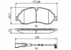 Гальмівні колодки дискові FORD Transit / Tourneo \ '\' F \ '\' 13 >> 0986494845