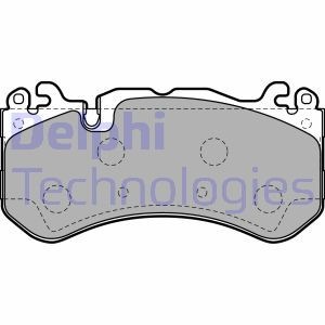 Тормозные колодки дисковые MERCEDES 204/219/230 AMG "F" 08 >> Delphi LP2149