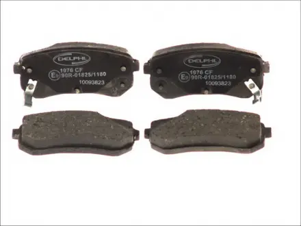 Тормозные колодки дисковые HYUNDAI / KIA i10 / Picanto "R" 04 >> Delphi LP1976