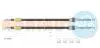 Трос гальмівний SMART Fortwo (2 pcs) R LH-RH "0,8-1,0" 07 >> ADRIAUTO 27.0265.1 (фото 1)