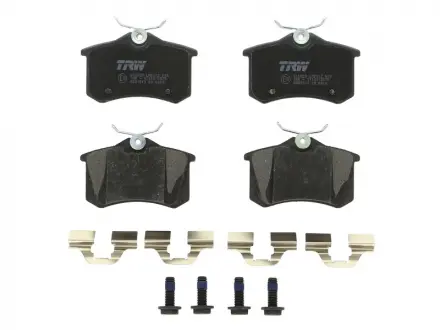 Тормозные колодки дисковые CITROEN / PEUGEOT C3 / 207 "R" 06 >> TRW GDB1813