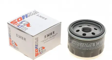 Фильтр масляный ALFA ROMEO / RENAULT / NISSAN "1,5-1,6" 01 >> SOFIMA S3418R