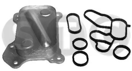 Радиатор масляный двигателя + прокладки Fiat / Opel 1.3D STC T405731