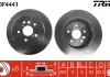 Диск тормозной (1 шт.) TOYOTA Rav4 (A20) R &quot;00-&quot; 05 TRW DF4441 (фото 3)