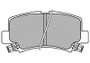 Тормозные колодки дисковые SUZUKI Wagon R + "F" 97-00 LP1439