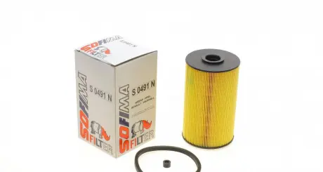 Фильтр топливный NISSAN / OPEL / RENAULT "2,0-2,5" 01 >> SOFIMA S0491N