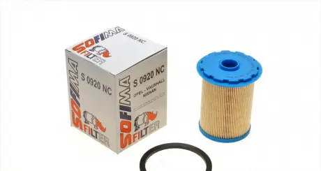 Фильтр топливный NISSAN / OPEL / RENAULT "2,0-2,5" 01 >> SOFIMA S0920NC