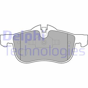 Тормозные колодки дисковые MG / ROVER MG6 / 75 "F" 99 >> Delphi LP1521 (фото 1)