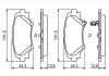 Гальмівні колодки дискові MAZDA 3 / Axela / CX-3 \ '\' R BOSCH 0986494803 (фото 7)