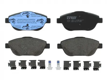 Тормозные колодки дисковые CITROEN C3 / DS3 "F" 11 >> TRW GDB1926