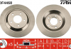 Диск тормозной (1 шт.) MAZDA 5 "R D = 302mm" 05 >> TRW DF4468 (фото 3)