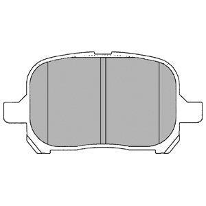 Тормозные колодки дисковые TOYOTA Camry "F" 96-01 Delphi LP1144 (фото 1)