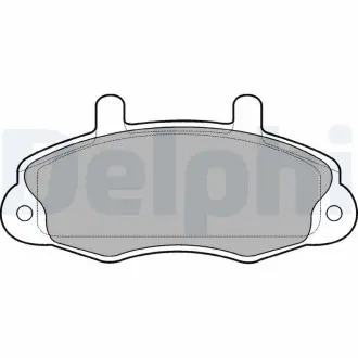Тормозные колодки дисковые FORD Transit "F" 91-97 Delphi LP766