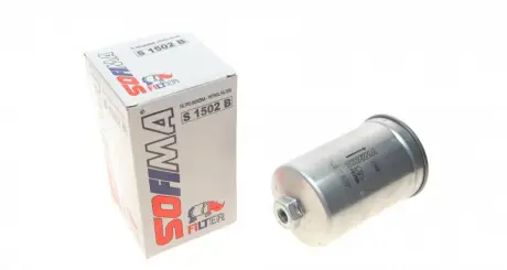Фильтр топливный AUDI / VOLVO / FORD "2,0-2,5" 86-98 SOFIMA S1502B