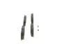 Тормозные колодки дисковые MAZDA CX-7 / CX-9 \ &#039;\&#039; F BOSCH 0986494879 (фото 4)
