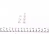 Бегунок MERSEDES W124 / 140 &quot;M119 (4,0-5,0) &gt;&gt;&quot; 98 BREMI 7027 (фото 2)