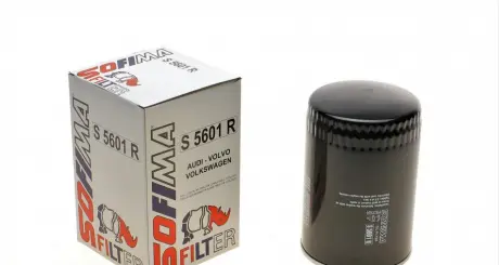 Фильтр масляный VW / AUDI / VOLVO "1,9-2,5" 81-91 SOFIMA S5601R