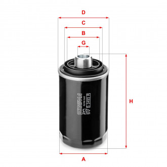 Фільтр масляний AUDI / VW / SKODA "1,8-2,0" 05-15 SOFIMA S3493R