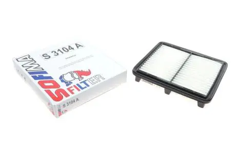 Фильтр воздушный DAEWOO / CHEWROLET "1,0" 03 >> SOFIMA S3104A