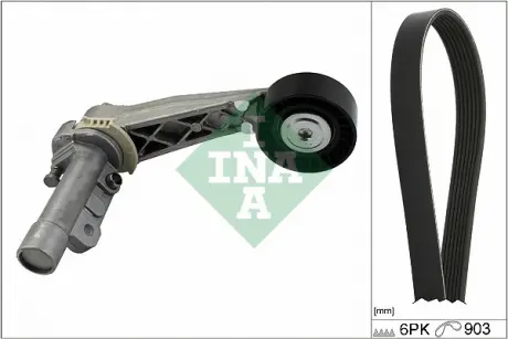 К-т приводного ремня (6PK905) PSA EP3 / EP6 + AC Peugeot/Citroen 1611279180
